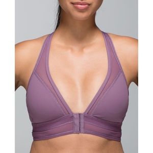 Lululemon Seek The Heat Bra Purple Fog